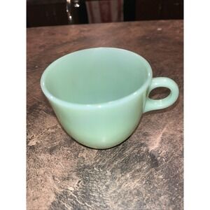 VTG Fire-King Jadeite Ovenware Restaurant C Handle Coffee/Tea Cup